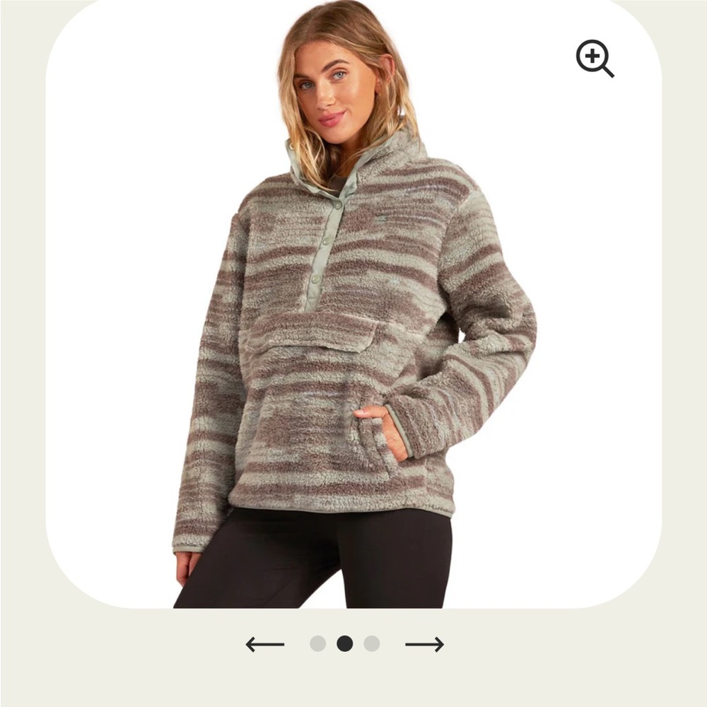 Billabong Switchback Pullover Jacket - Eucalyptus - image 6